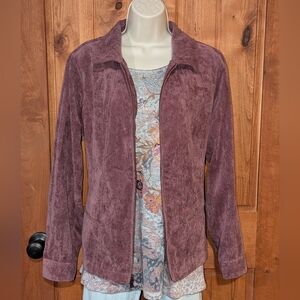 Christopher &‎ Banks Mauve Jacket